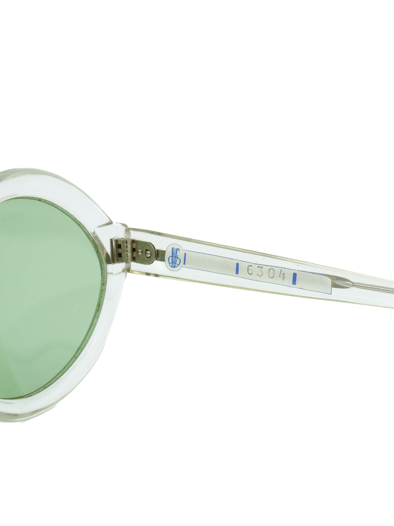 1960's Italian Green Lens Sunglasses Accessory arcadeshops.com
