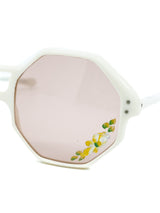 Hand Painted Hexagonal Sunglasses Accessory arcadeshops.com