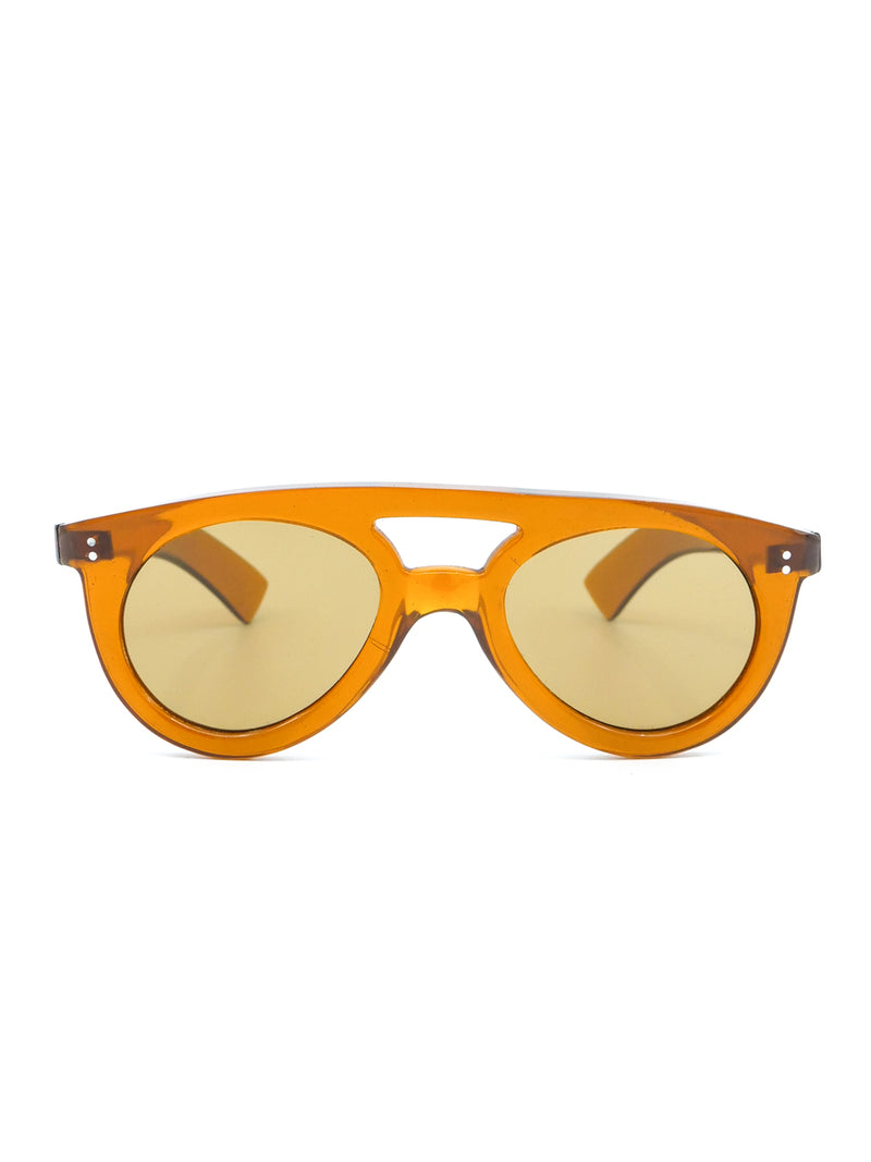 1940's Amber Arched Celluloid Sunglasses Accessory arcadeshops.com