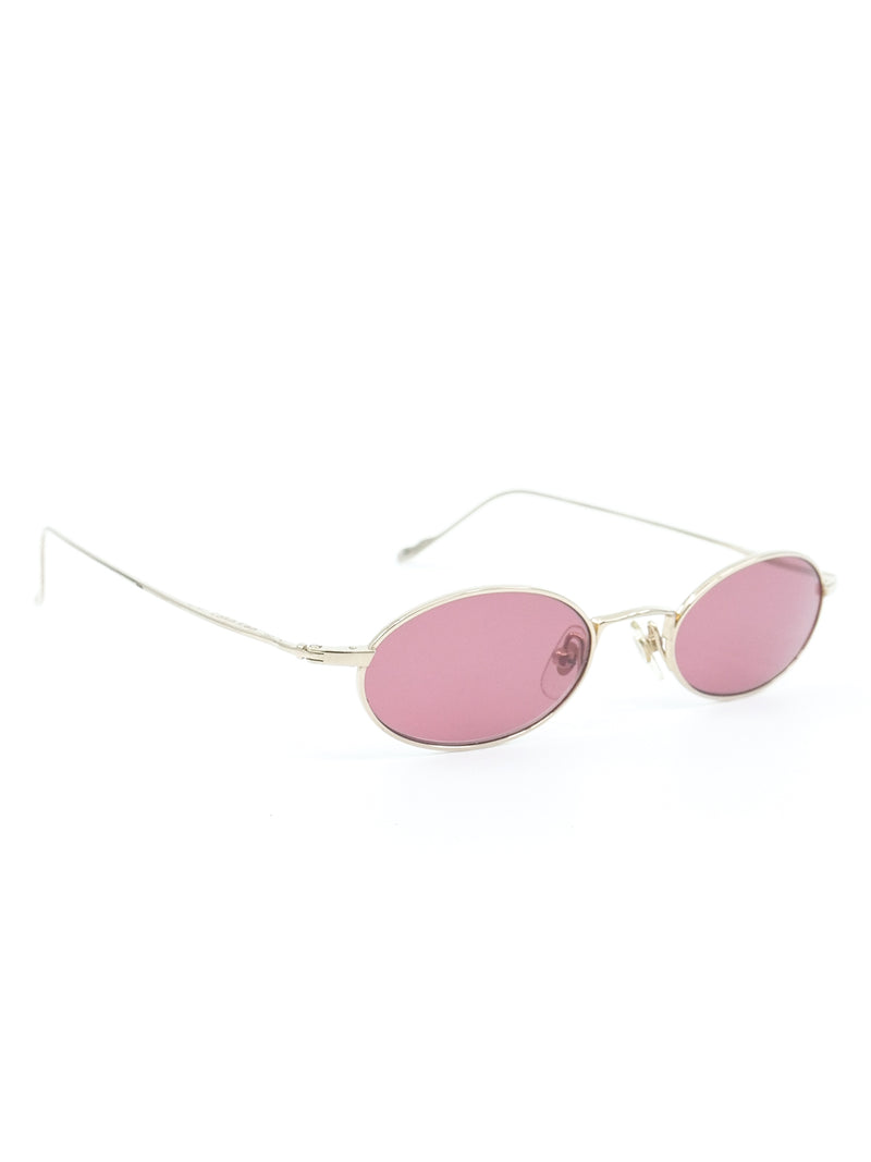 Calvin Klein Pink Micro Sunglasses Accessory arcadeshops.com