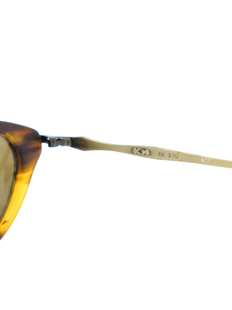 Oliver Peoples Tortoise Framed Sunglasses Accessory arcadeshops.com