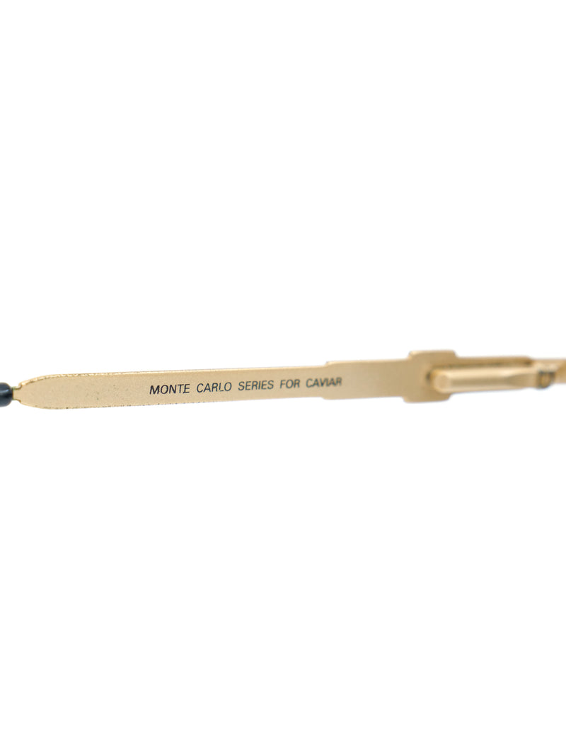 Caviar Monte Carlo Aviator Sunglasses Accessory arcadeshops.com