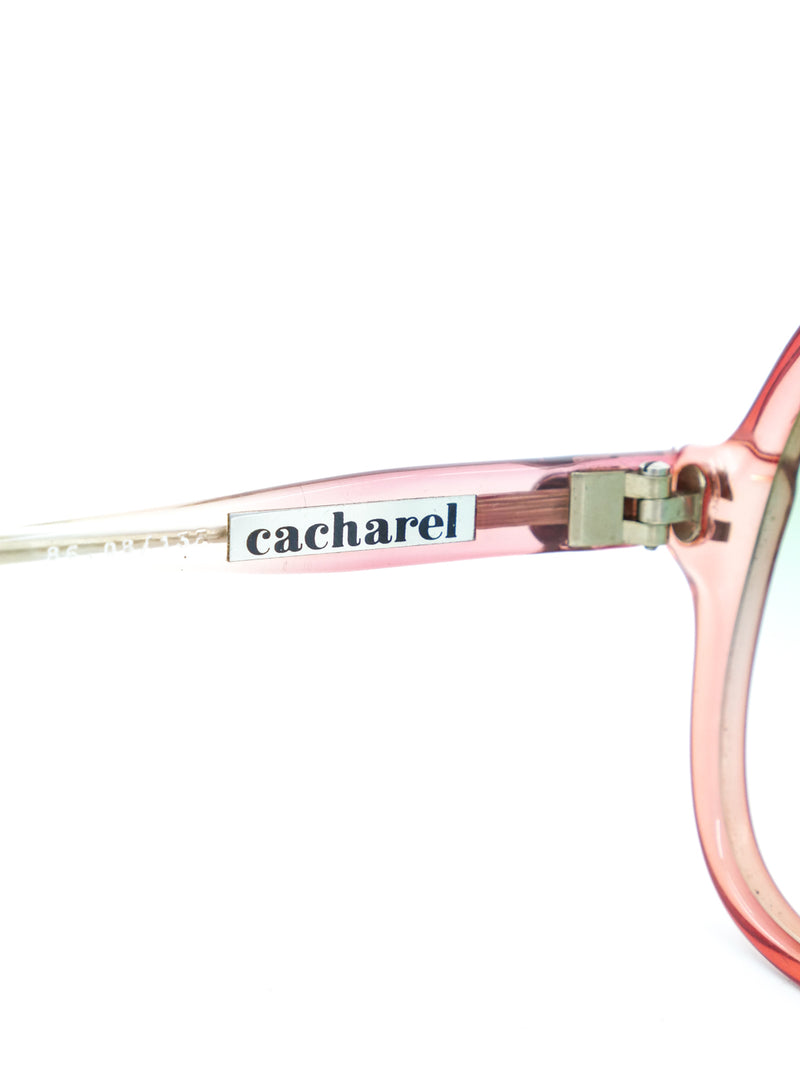 Cacharel Pink and Green Gradient Sunglasses Accessory arcadeshops.com