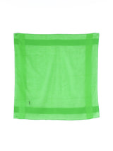 Yves Saint Laurent Green Cotton Gauze Scarf Accessory arcadeshops.com