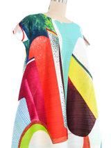 Issey Miyake Pleats Please Printed Tent Dress Dress arcadeshops.com