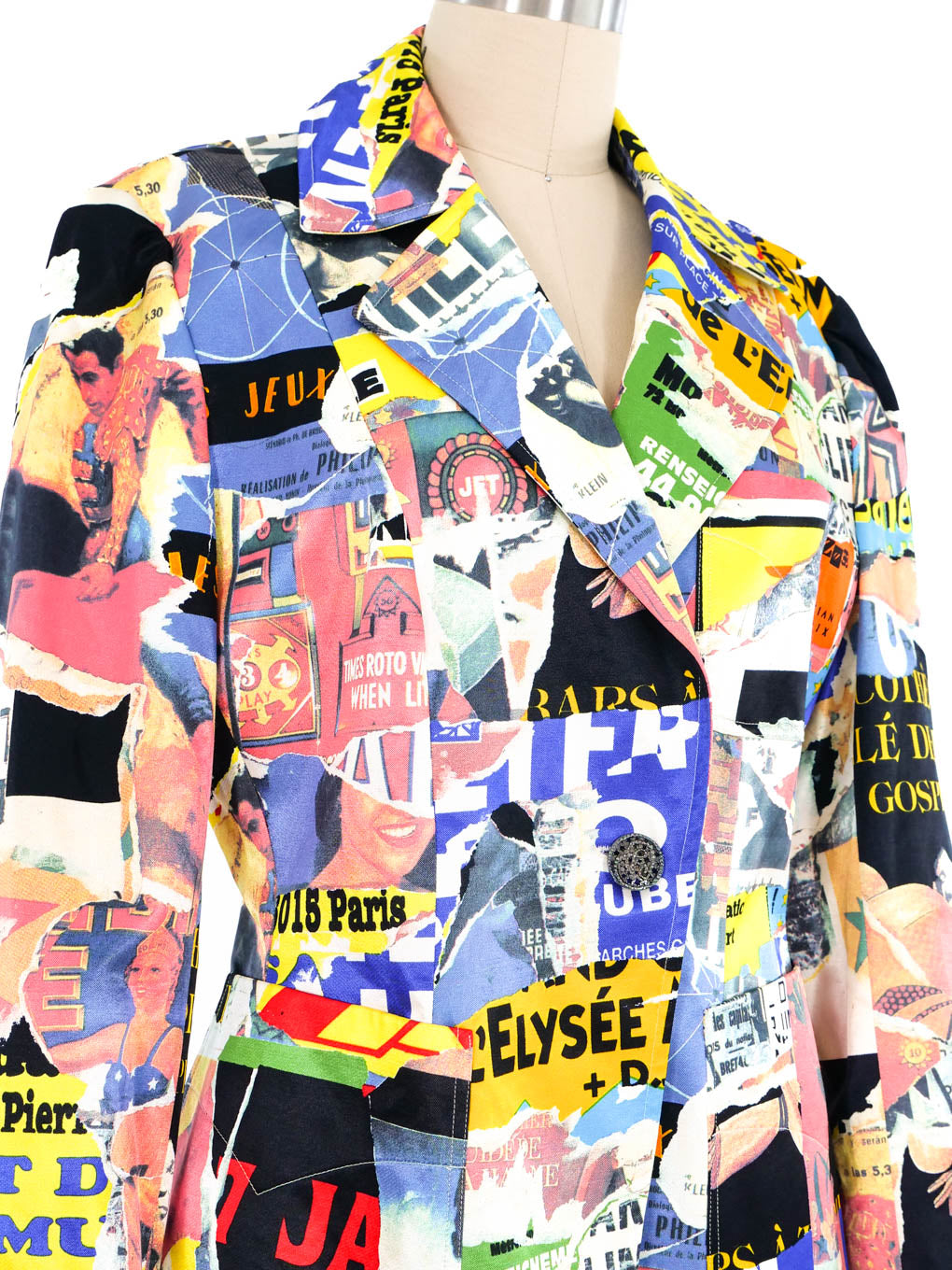 Christian Lacroix Newsprint Blazer