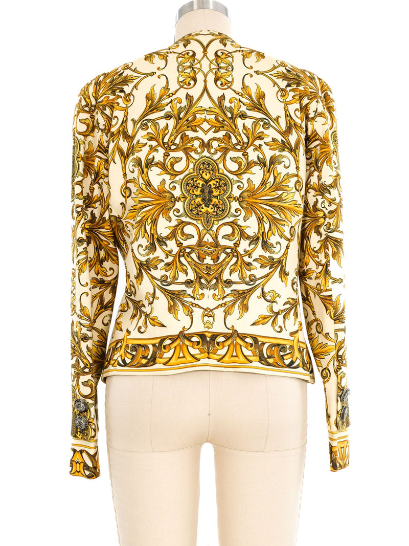 Gianni Versace Barocco Cropped Jacket Jacket arcadeshops.com