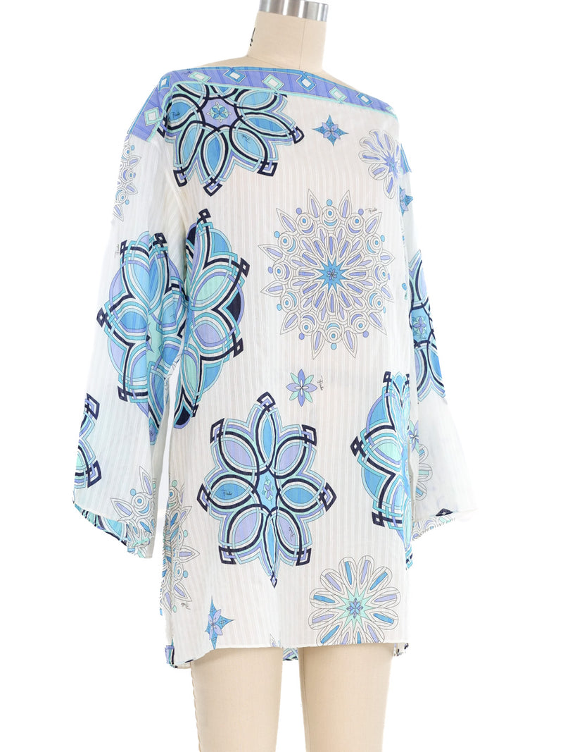 Emilio Pucci Printed Tunic Top arcadeshops.com