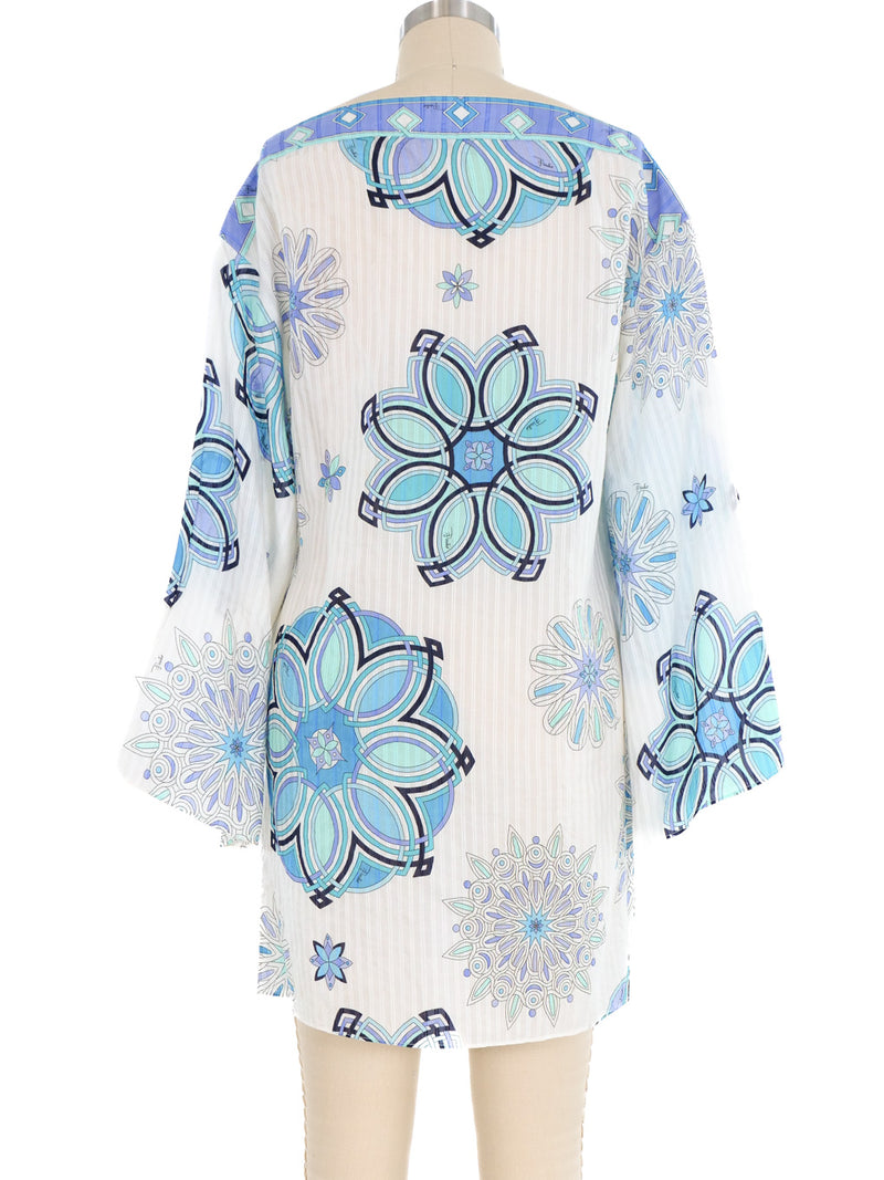 Emilio Pucci Printed Tunic Top arcadeshops.com