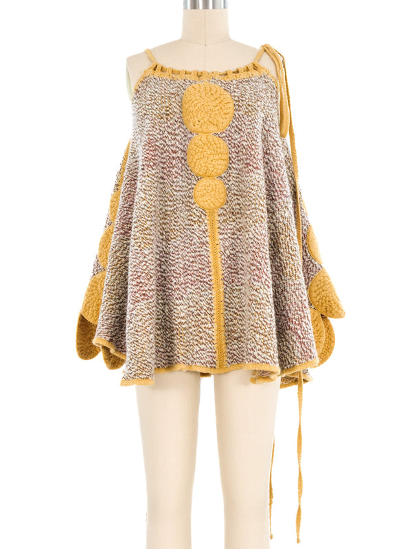 Missoni Off The Shoulder Knit Poncho Top Top arcadeshops.com