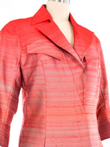 Thierry Mugler Striped Silk Jacket Jacket arcadeshops.com