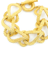 Givenchy Matte Goldtone Link Bracelet Jewelry arcadeshops.com