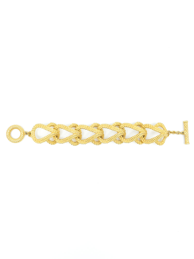 Givenchy Matte Goldtone Link Bracelet Jewelry arcadeshops.com