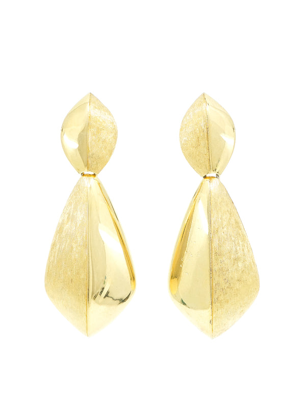 Givenchy Mixed Finish Teardrop Earrings Jewelry arcadeshops.com