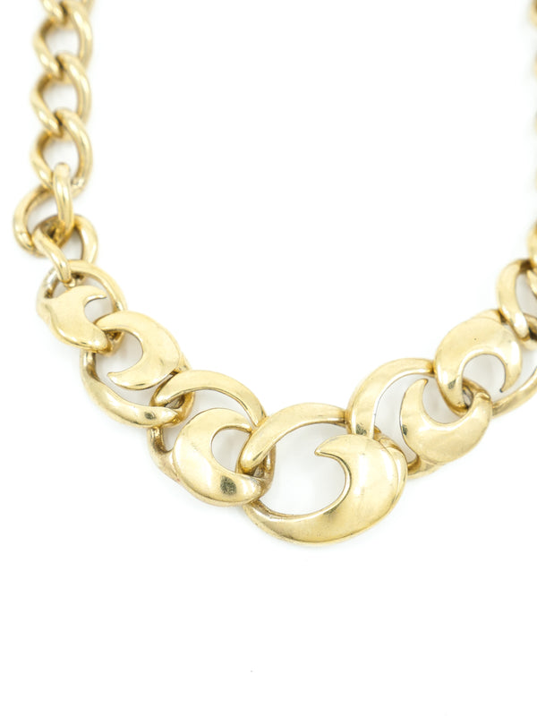 Givenchy Goldtone Graduated Link Chain Jewelry arcadeshops.com