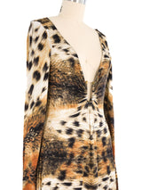 Roberto Cavalli Animal Printed Dress Dress arcadeshops.com