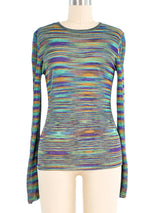 Missoni Knit Long Sleeve Tee Top arcadeshops.com