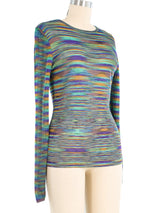 Missoni Knit Long Sleeve Tee Top arcadeshops.com