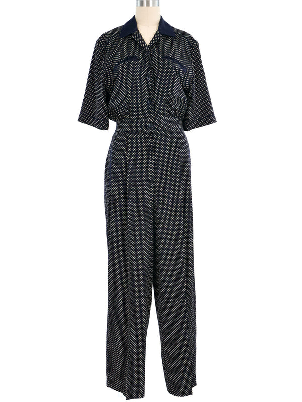 Escada Dot Jumpsuit Jumpsuit arcadeshops.com