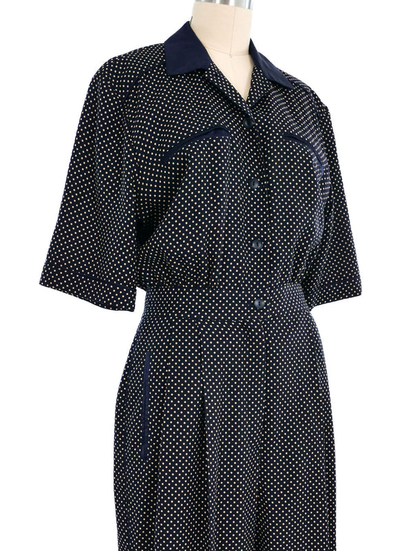 Escada Dot Jumpsuit Jumpsuit arcadeshops.com