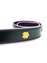 Escada Rose Studded Leather Belt Accessory arcadeshops.com