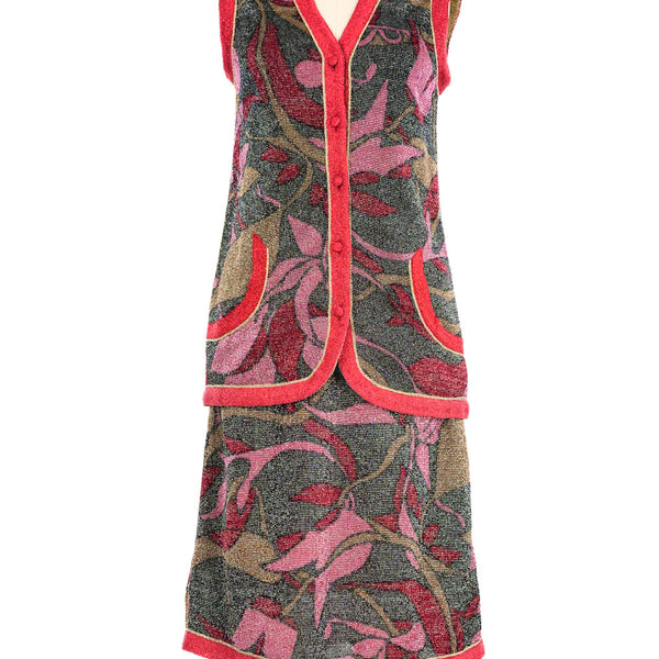 1970's Missoni Lurex Ensemble
