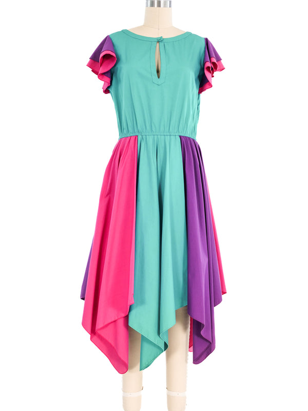 Giorgio di Sant'Angelo Colorblock Dress Dress arcadeshops.com