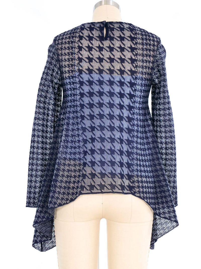 Christian Dior Houndstooth Top Top arcadeshops.com