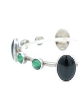 Semi Precious Sterling Bangle Accessory arcadeshops.com
