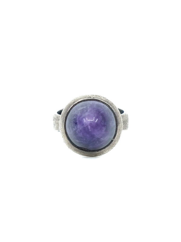 Sterling Silver Amethyst Point Ring Jewelry arcadeshops.com