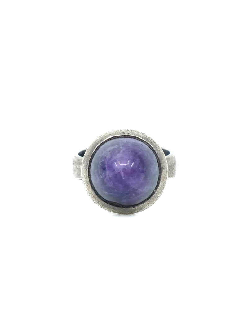 Sterling Silver Amethyst Point Ring Jewelry arcadeshops.com