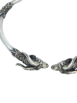 Sterling Goat Head Torque Collar Jewelry arcadeshops.com