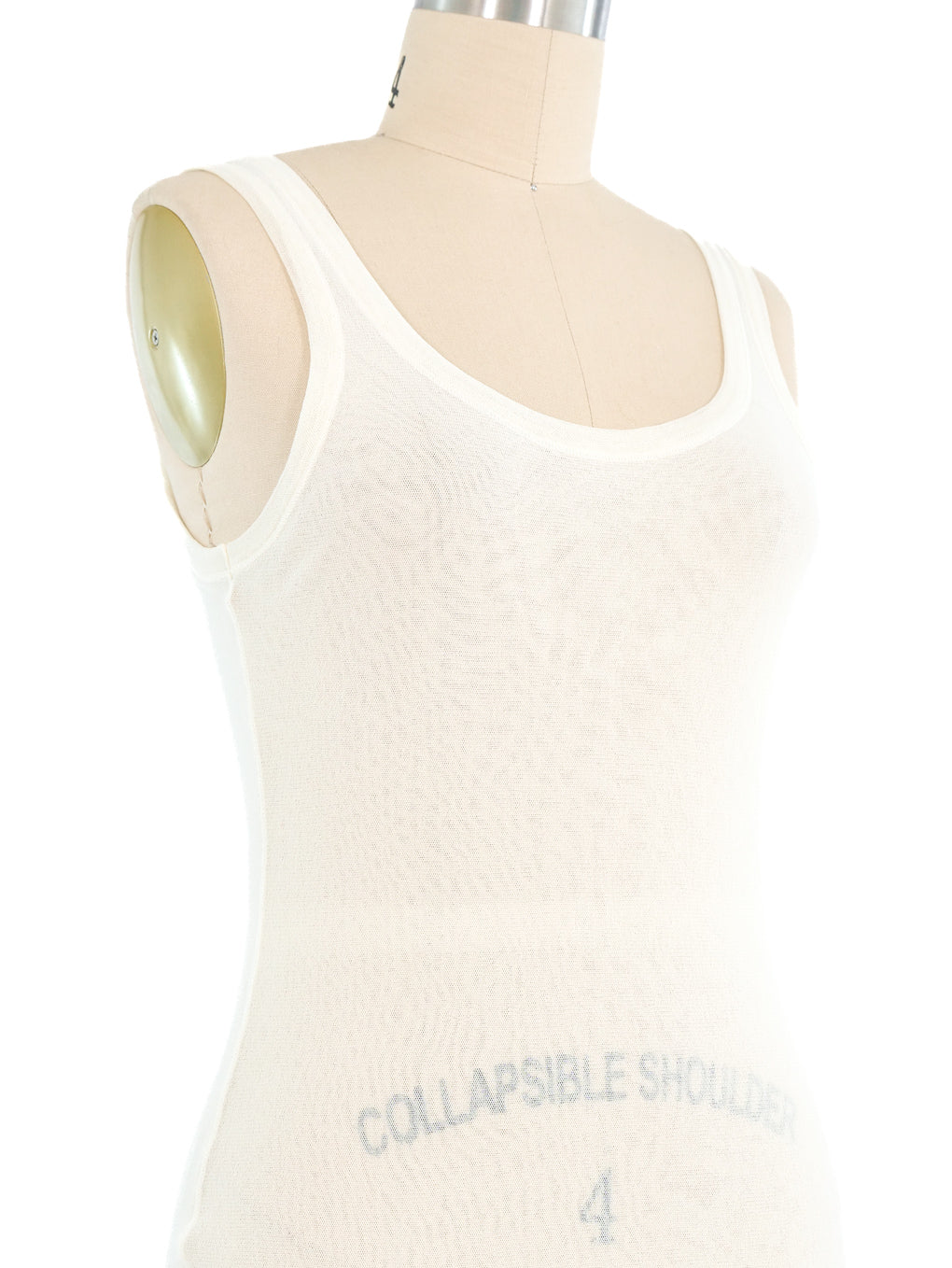 Jean Paul Gaultier Mesh Tank Top