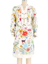 1966 Gucci Flora Printed Dress Dress arcadeshops.com