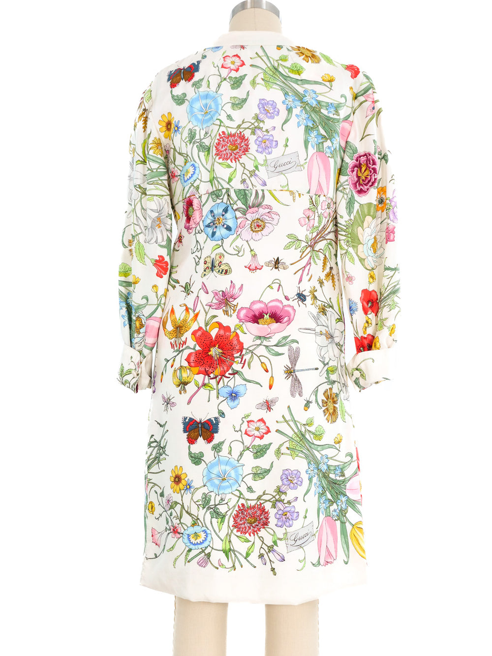 1966 Gucci Flora Printed Dress