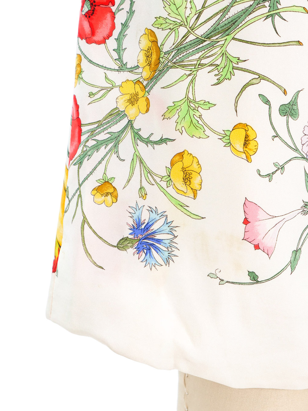 1966 Gucci Flora Printed Dress