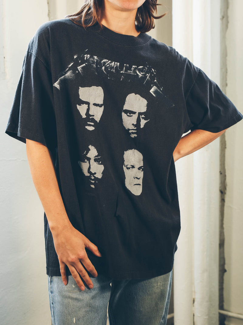 1991 Distressed Metallica Tee T-Shirt arcadeshops.com