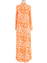 Donald Brooks Novelty Printed Jersey Dress Dress arcadeshops.com