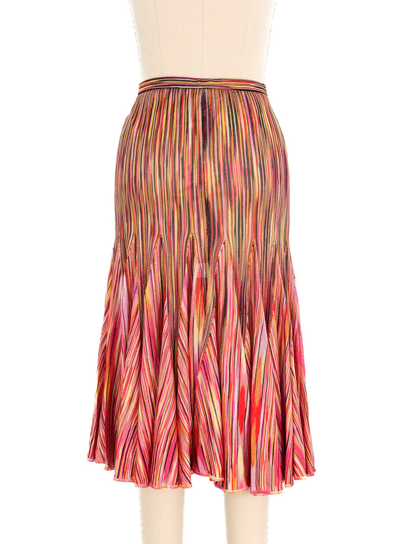Missoni Striped Knit Skirt Bottom arcadeshops.com