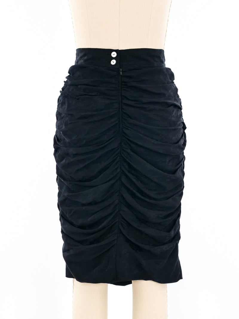 Ungaro Silk Jacquard Skirt Bottom arcadeshops.com