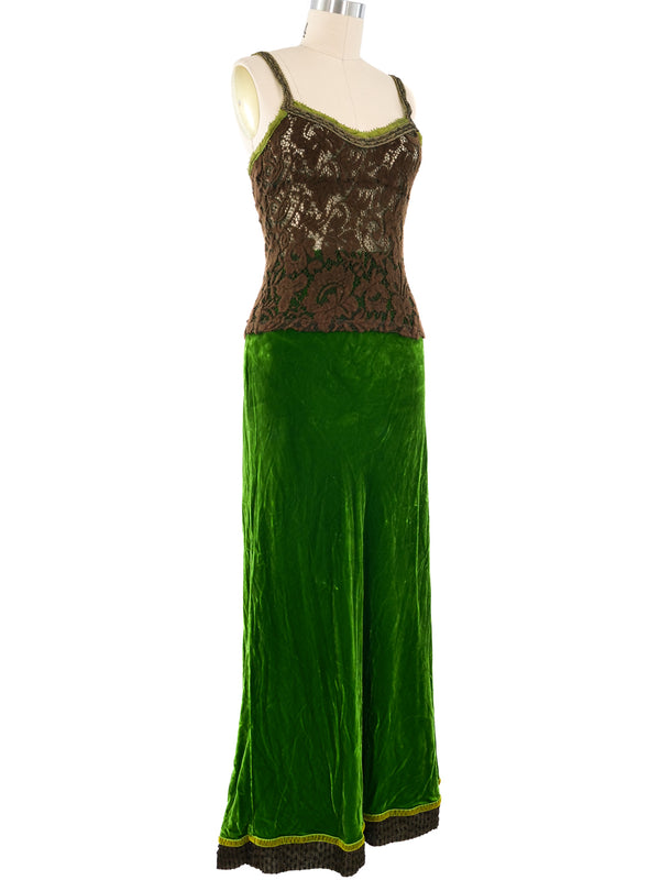 Voyage Earth Tone Maxi Skirt Ensemble Suit arcadeshops.com