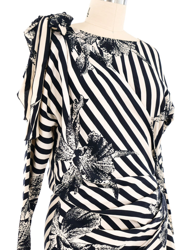 Ungaro Orchid Stripe Top Top arcadeshops.com