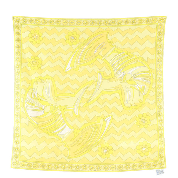 Emilio Pucci Printed Scarf - Yellow Scarves and Shawls, Accessories -  EMI110225