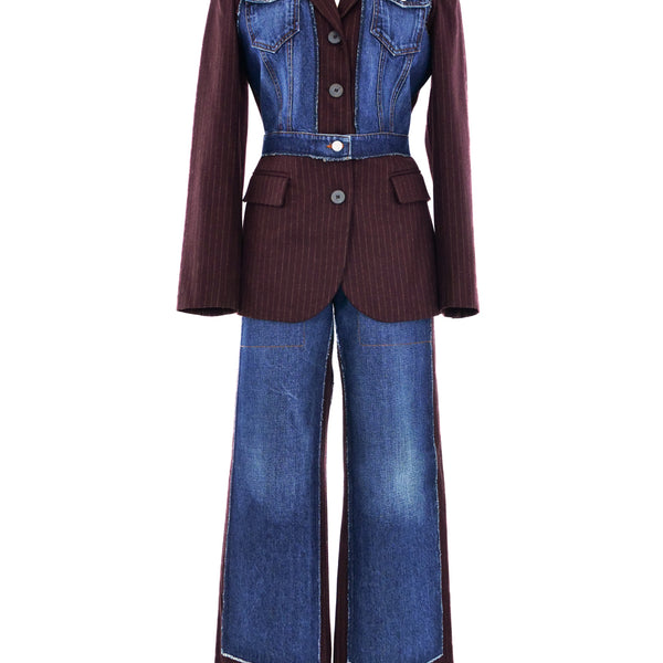 archive jean paul gaultier ピーコート コート 紺 archive jean paul gaultier ピーコート コート 紺