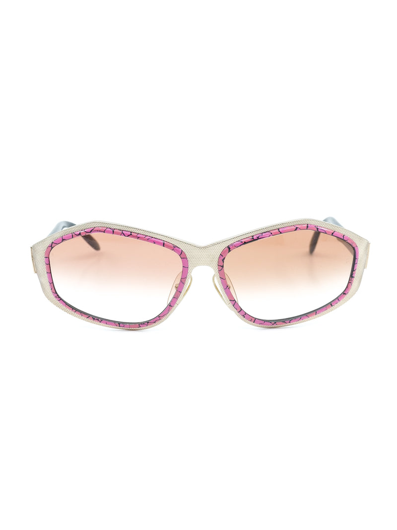 Paloma Picasso Crackle Sunglasses Accessory arcadeshops.com