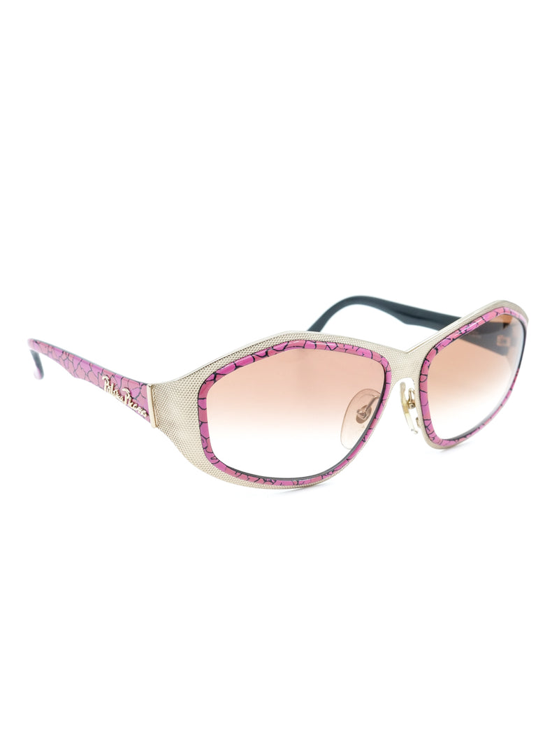 Paloma Picasso Crackle Sunglasses Accessory arcadeshops.com