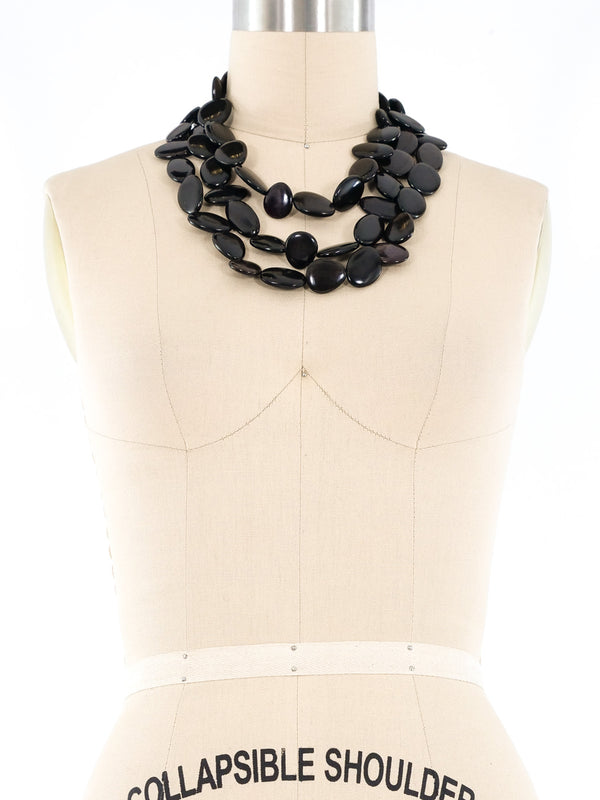 Gerda Lynggaard for Monies Horn Statement Necklace Accessory arcadeshops.com