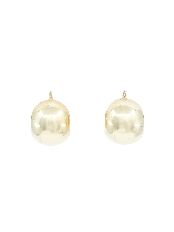 14k Gold Huggie Hoop Earrings Fine Jewelry arcadeshops.com