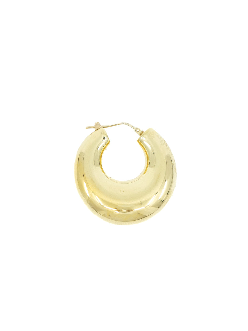 14k Gold Bubble Hoop Earrings Fine Jewelry arcadeshops.com