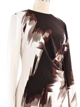 Gucci Abstract Brushstroke Dress Dress arcadeshops.com